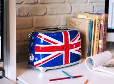 Тостер SMEG расцветки Union Jack: универсальная икона стиля с британским акцентом 