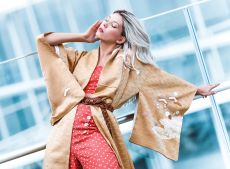 Как японское кимоно стало  самой модной одеждой сезона