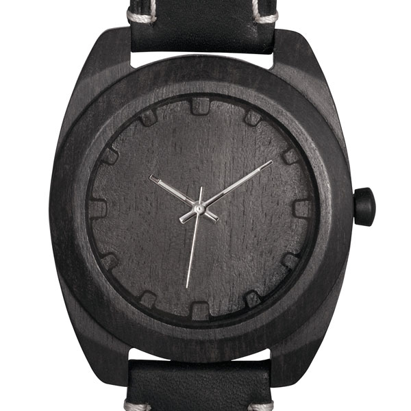 Деревянные наручные часы AA Wooden Watches - S4 Black